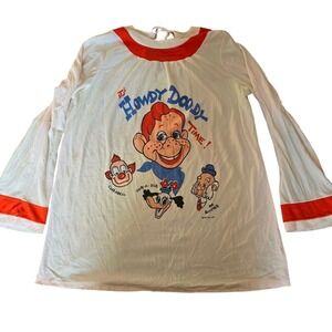 Rare!!‎ Howdy Doody t-shirt pajamas night shirt VINTAGE 1971